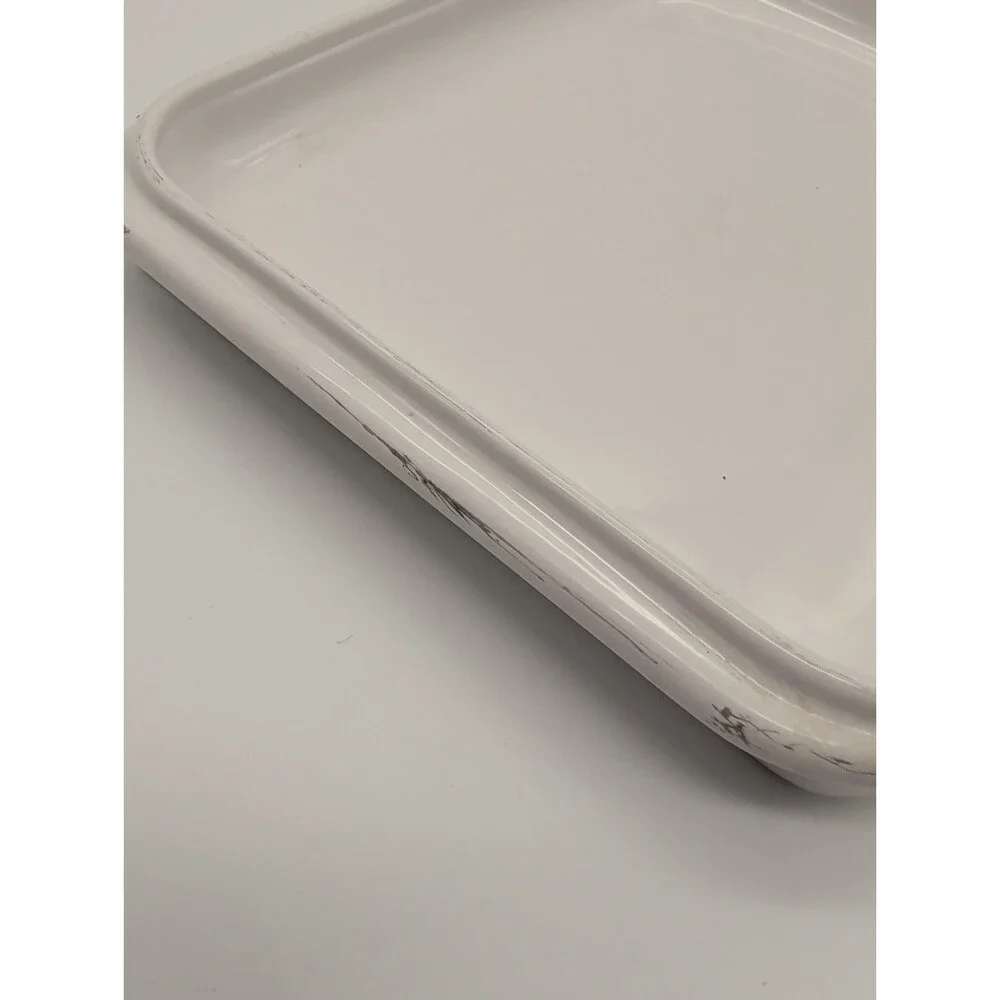 Corning White Coupe MR-1 Bacon  Microwave Oven Browning Grilling Plate Rack